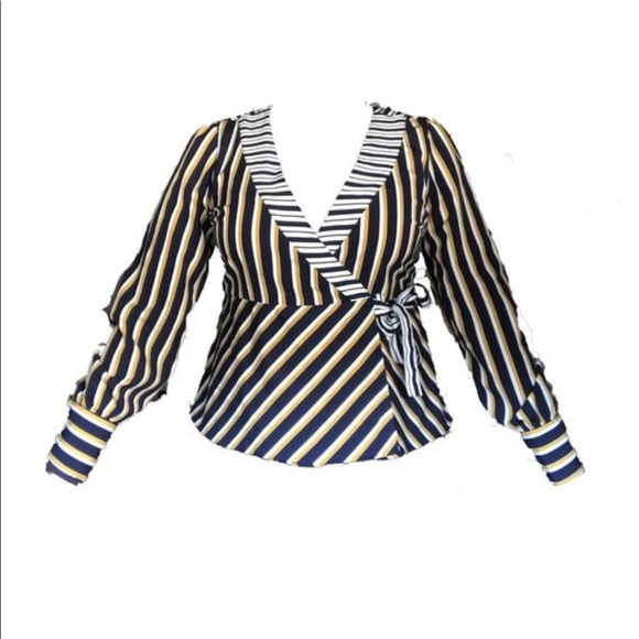 Carolina Belle Montrèal Abstract Blouse - Picture 1 of 5